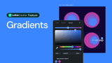 Replace dull solid colors with fill gradients