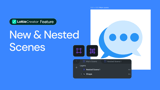 Organize your project by creating new and nested scenes