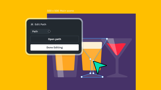 How to create a morphing shape animation in Lottie Creator