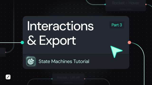 State Machines Tutorial Part 3: Adding Interactions & Exporting the Radial Menu