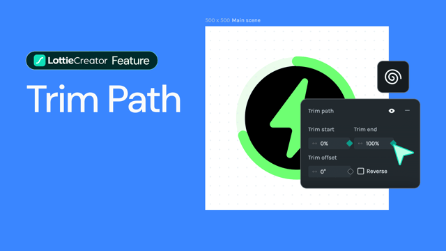 Use Trim Path to create stunning curve animations
